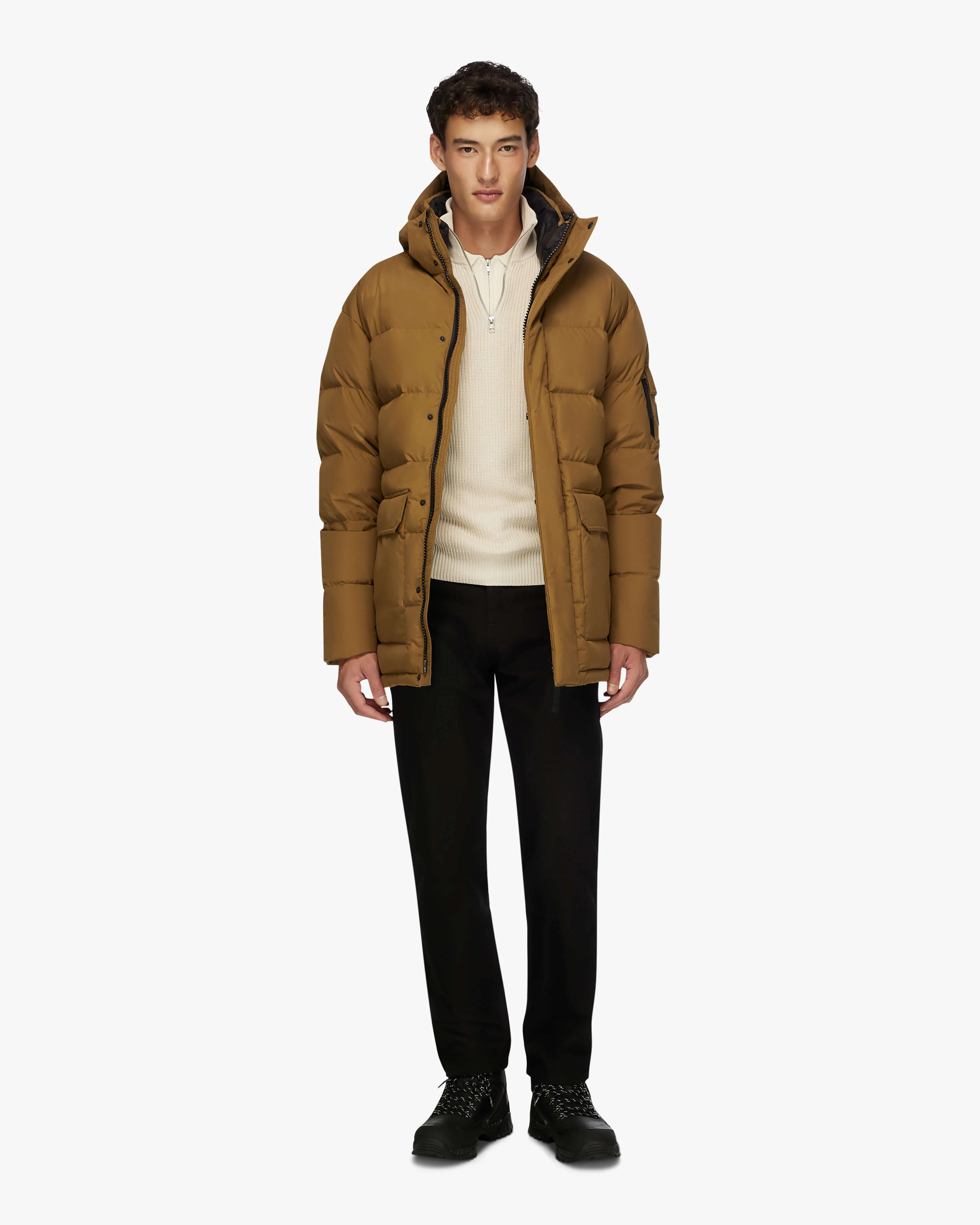ALEXANDER | Hooded Recycled Down Winter Jacket - Image 12