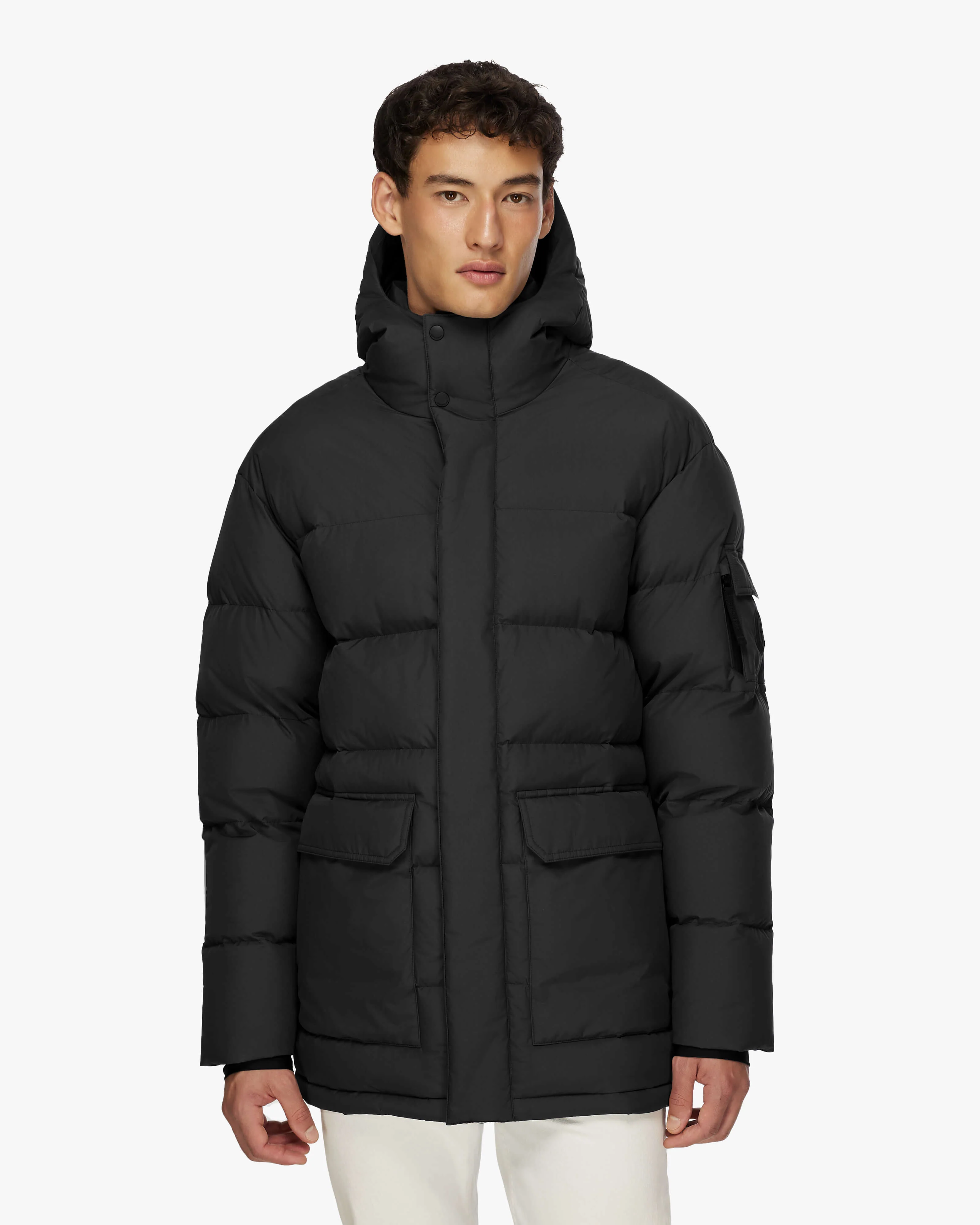 ALEXANDER | Hooded Recycled Down Winter Jacket - Image 14