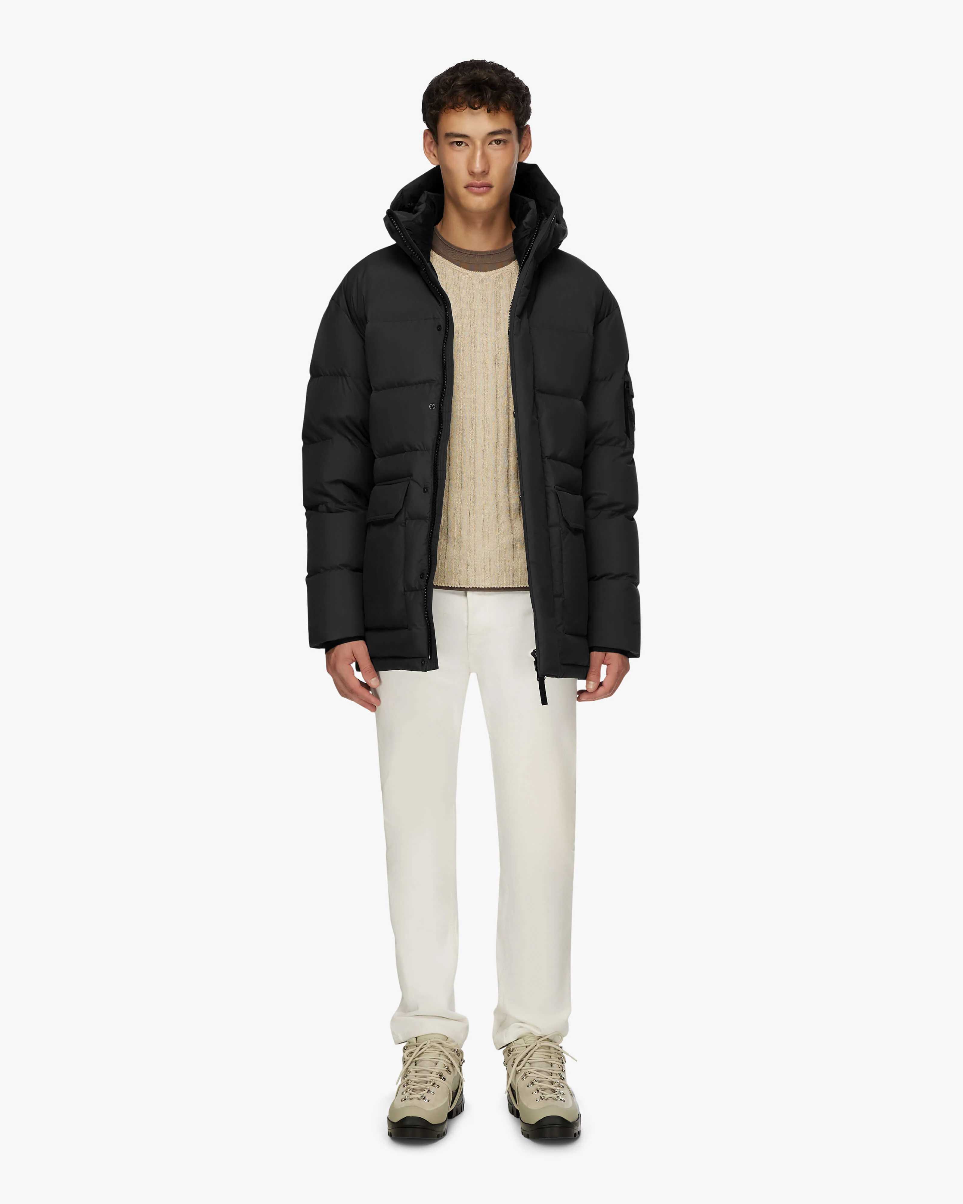 ALEXANDER | Hooded Recycled Down Winter Jacket - Image 20