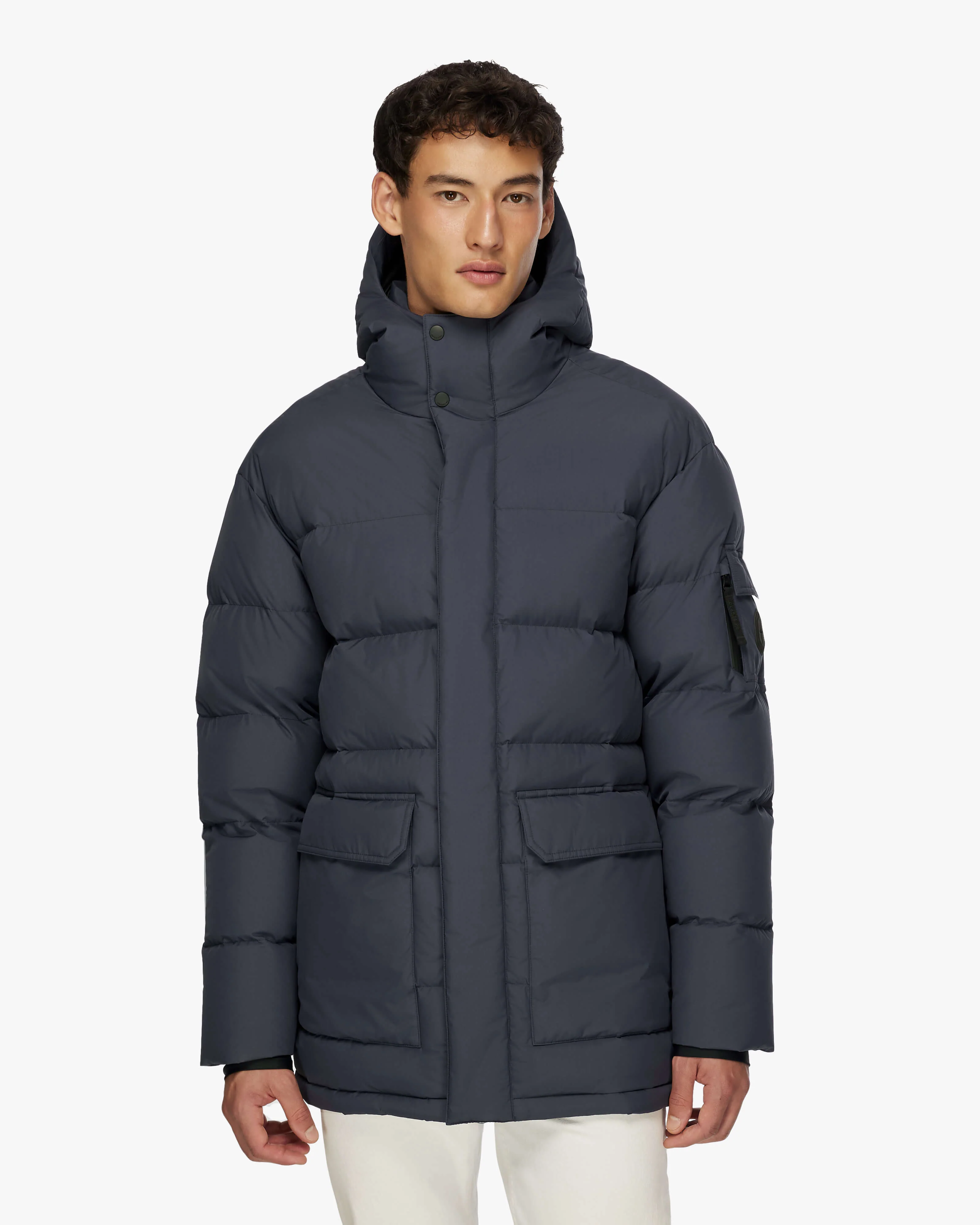 ALEXANDER | Hooded Recycled Down Winter Jacket - Image 22