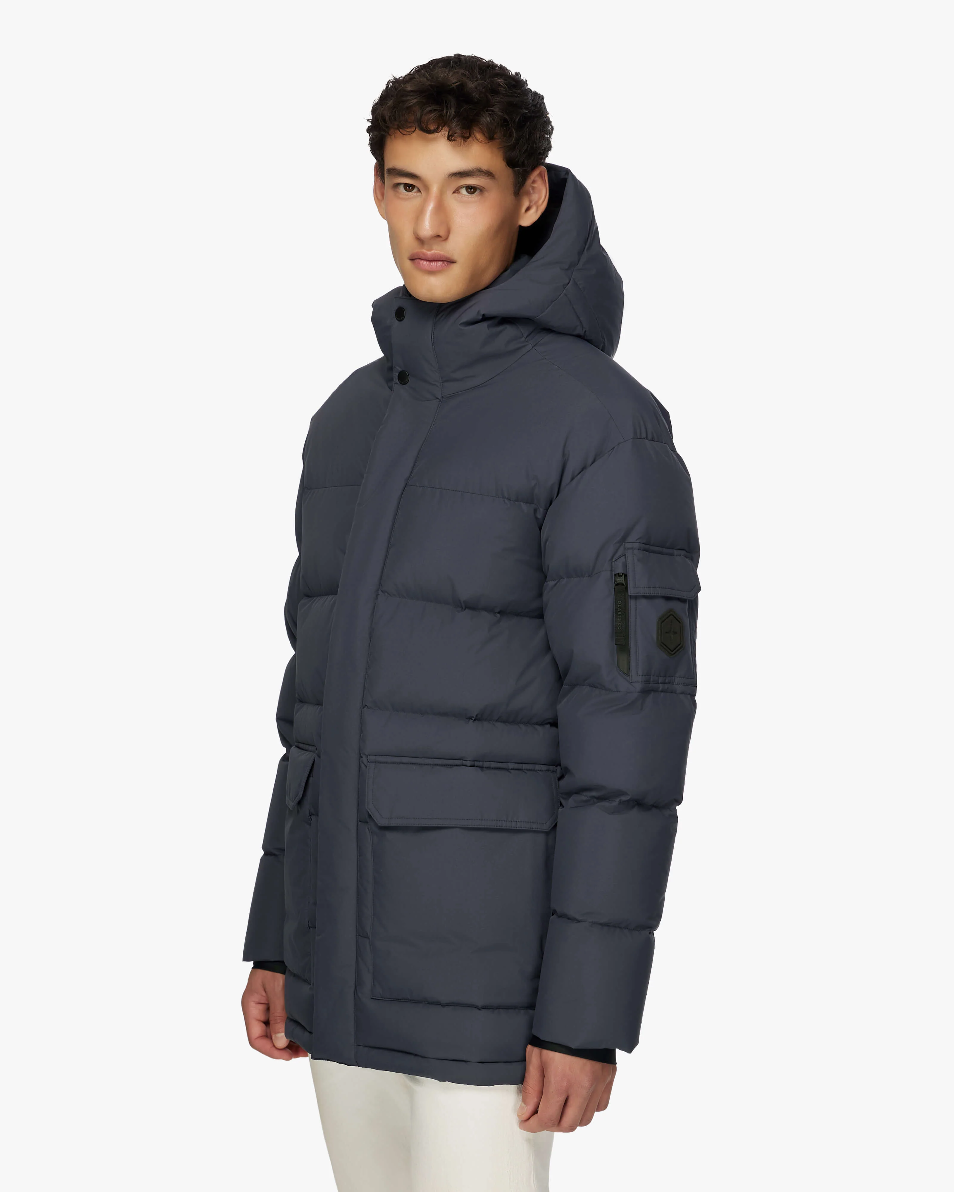 ALEXANDER | Hooded Recycled Down Winter Jacket - Image 23