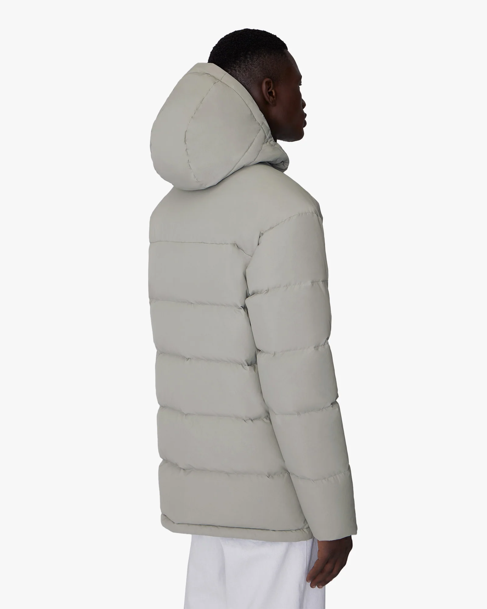 ALEXANDER | Hooded Recycled Down Winter Jacket - Image 4