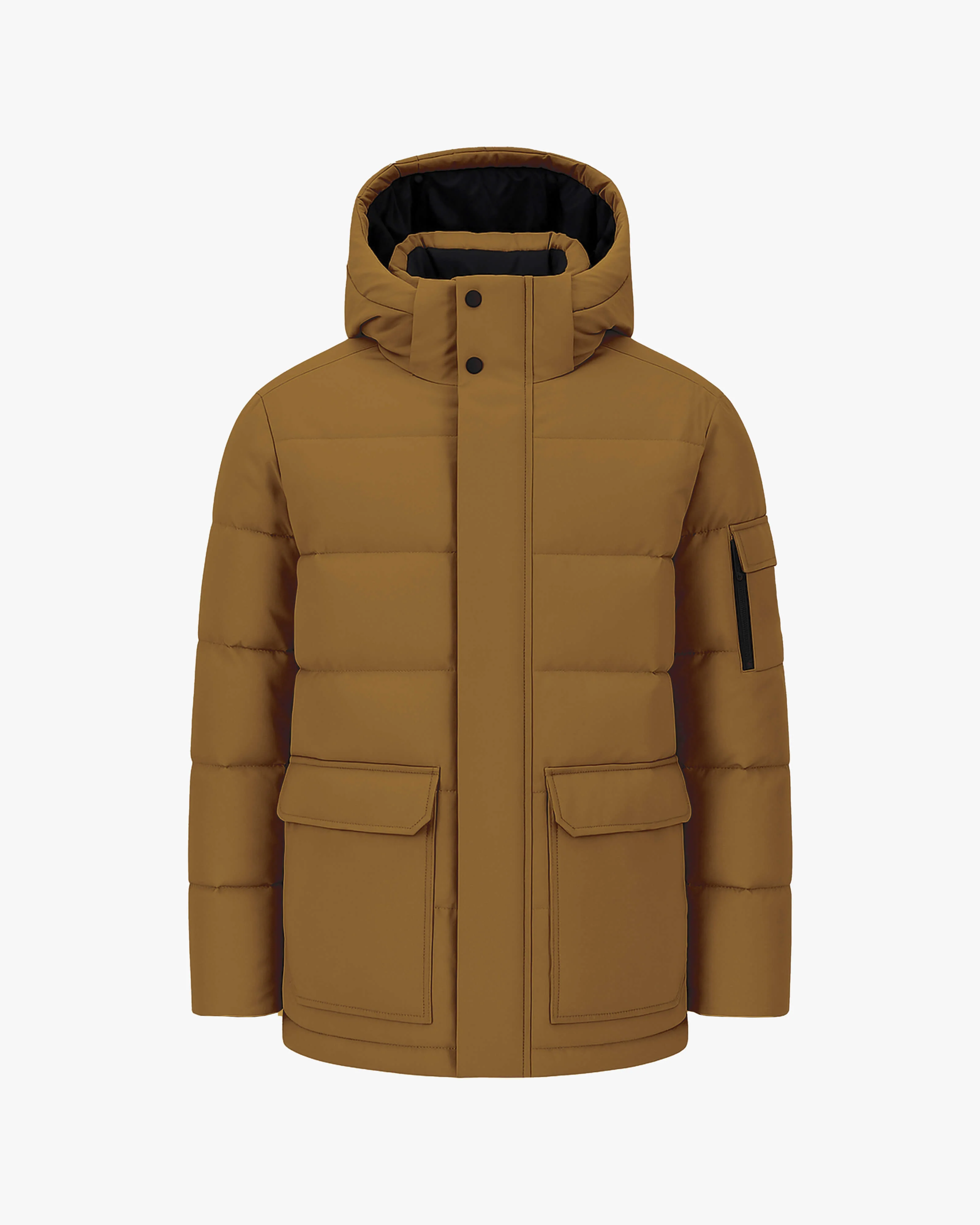 ALEXANDER | Hooded Recycled Down Winter Jacket - Image 5
