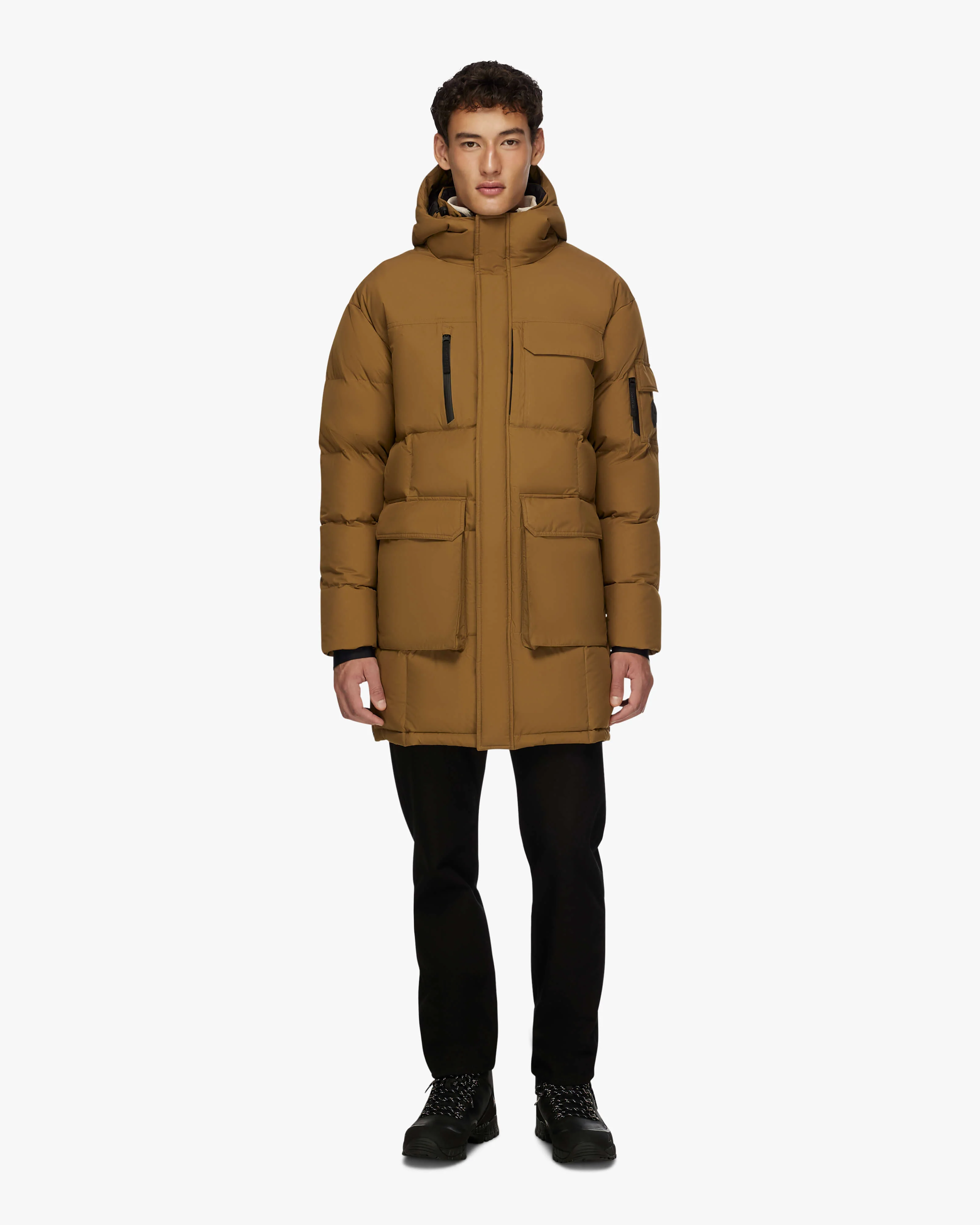 COMPASS | Hooded Recycled Down Winter Jacket - Image 13