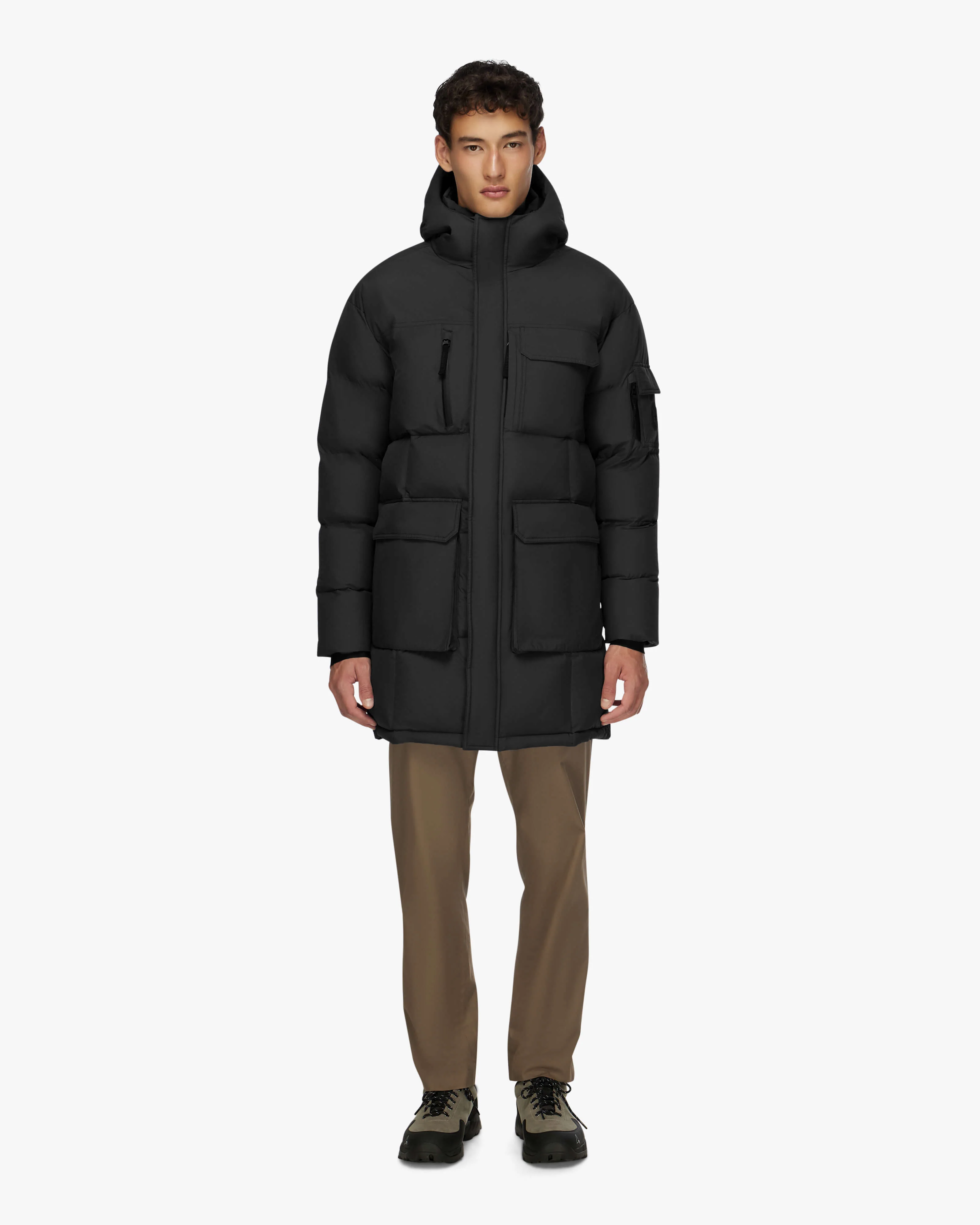 COMPASS | Hooded Recycled Down Winter Jacket - Image 21