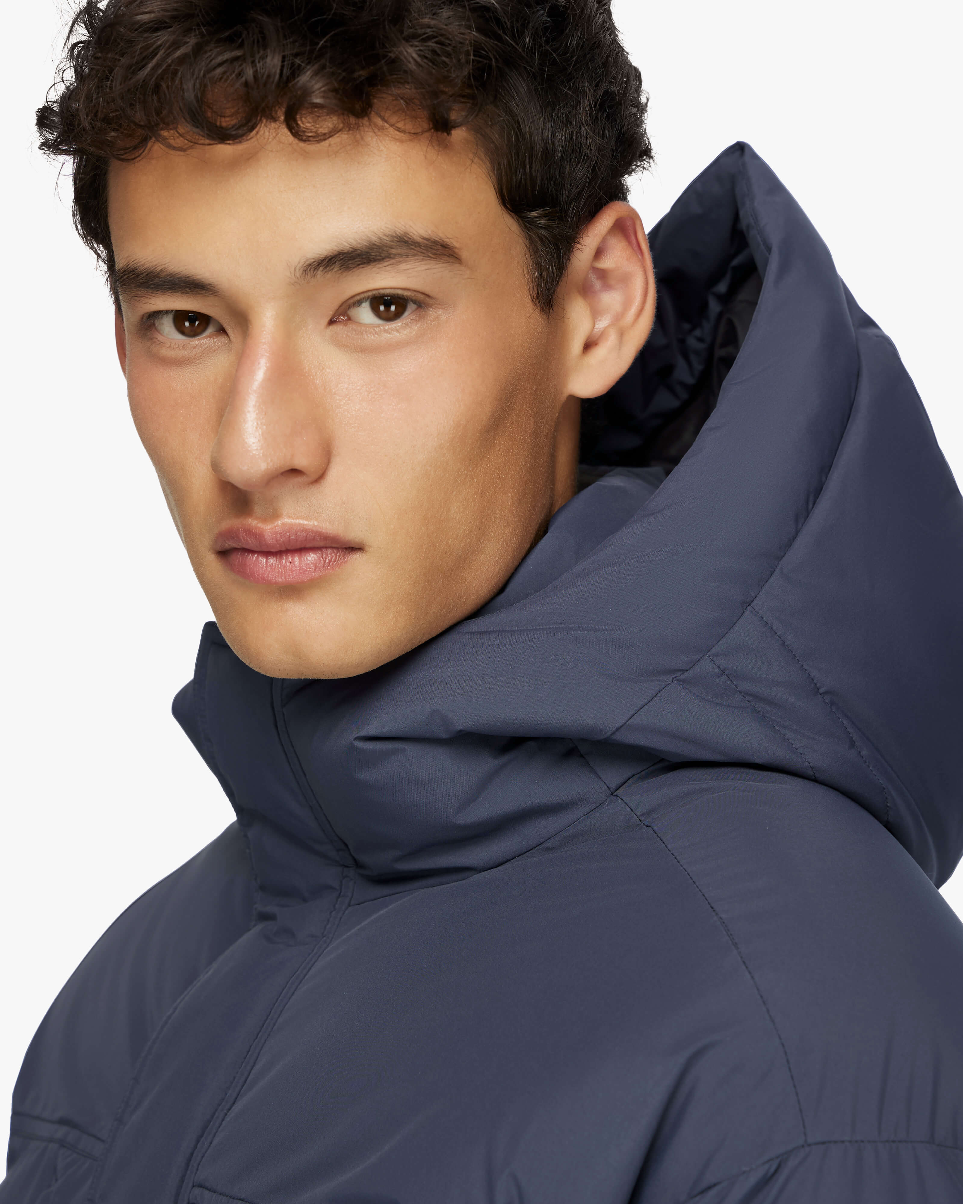 COMPASS | Hooded Recycled Down Winter Jacket - Image 34