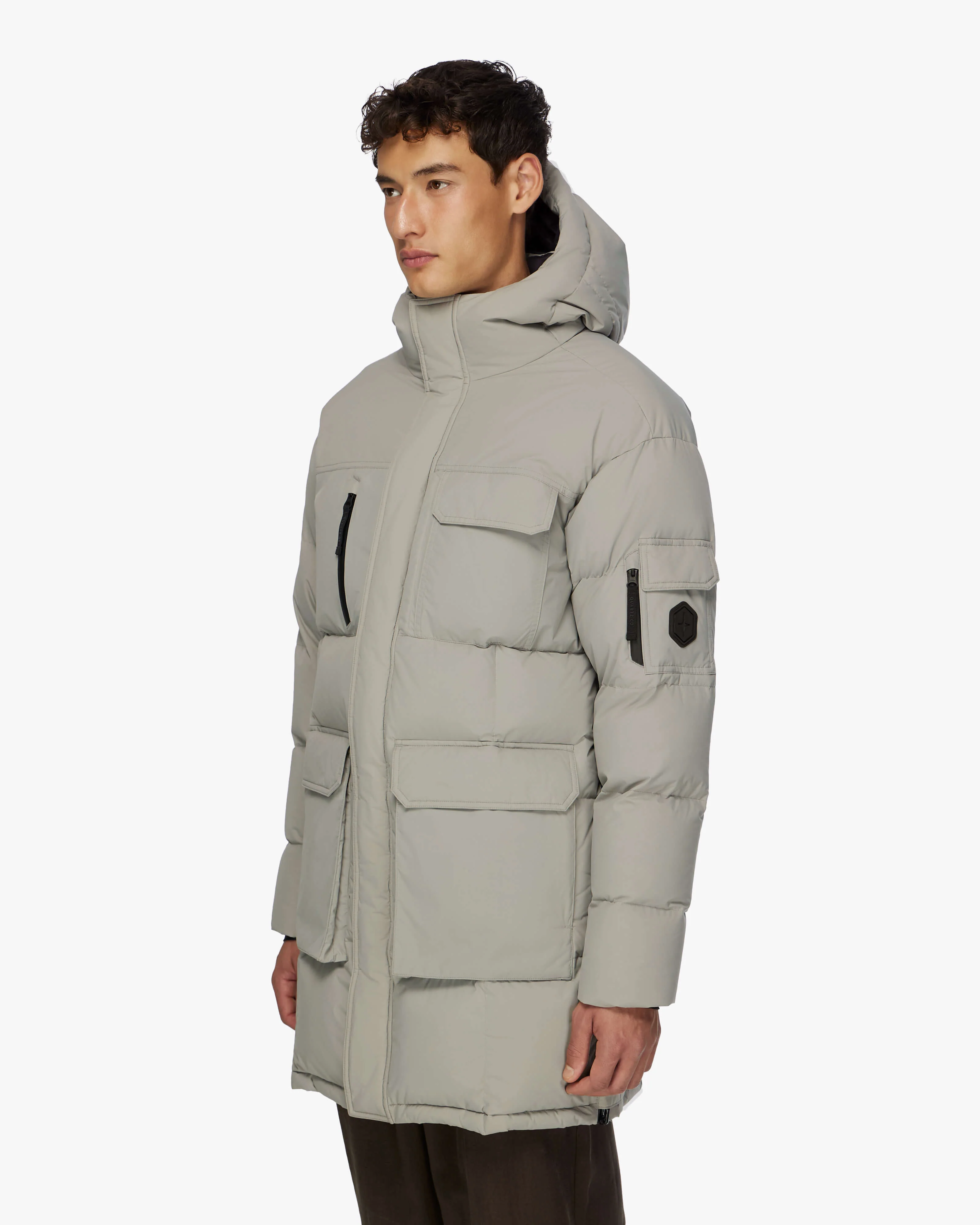 COMPASS | Hooded Recycled Down Winter Jacket - Image 6