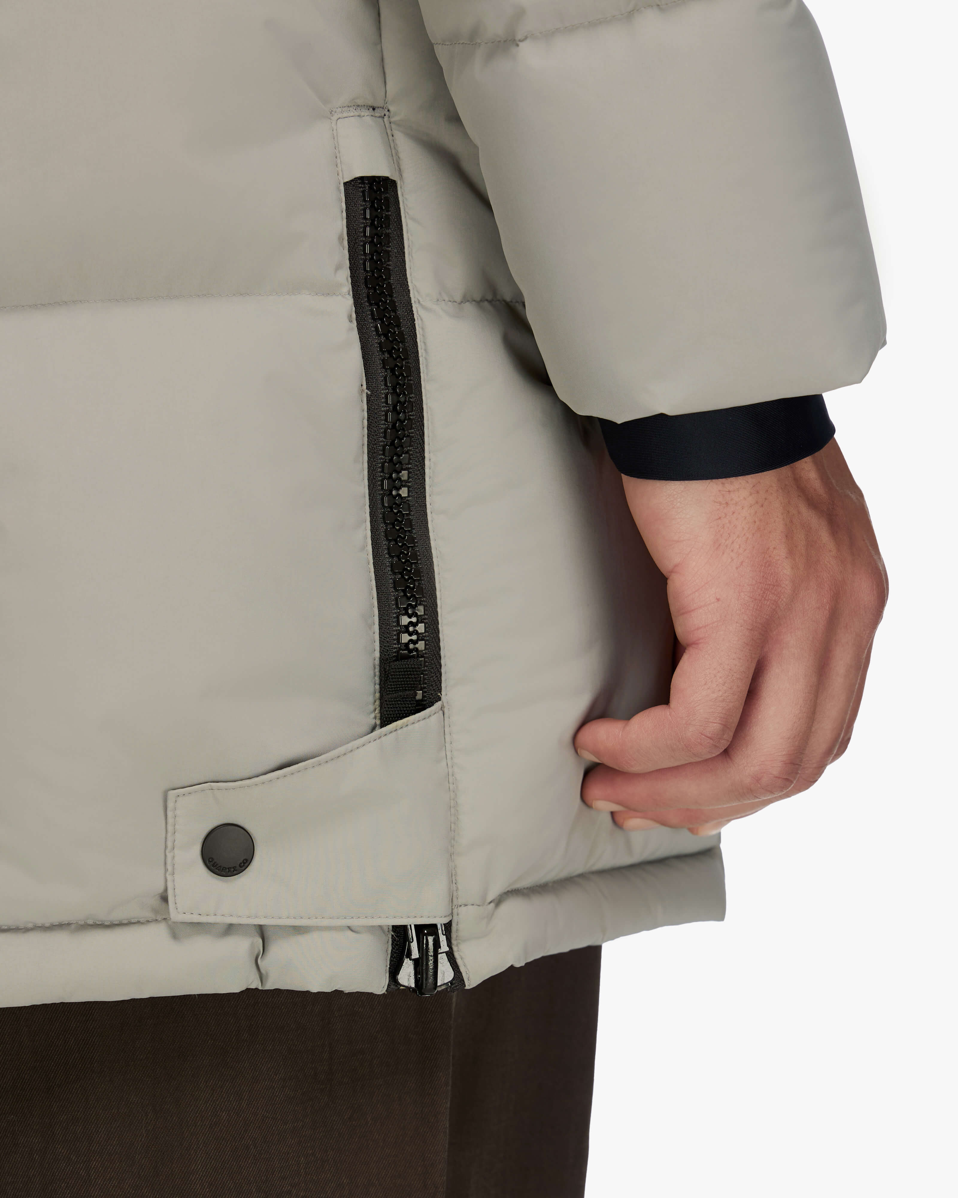 COMPASS | Hooded Recycled Down Winter Jacket - Image 8