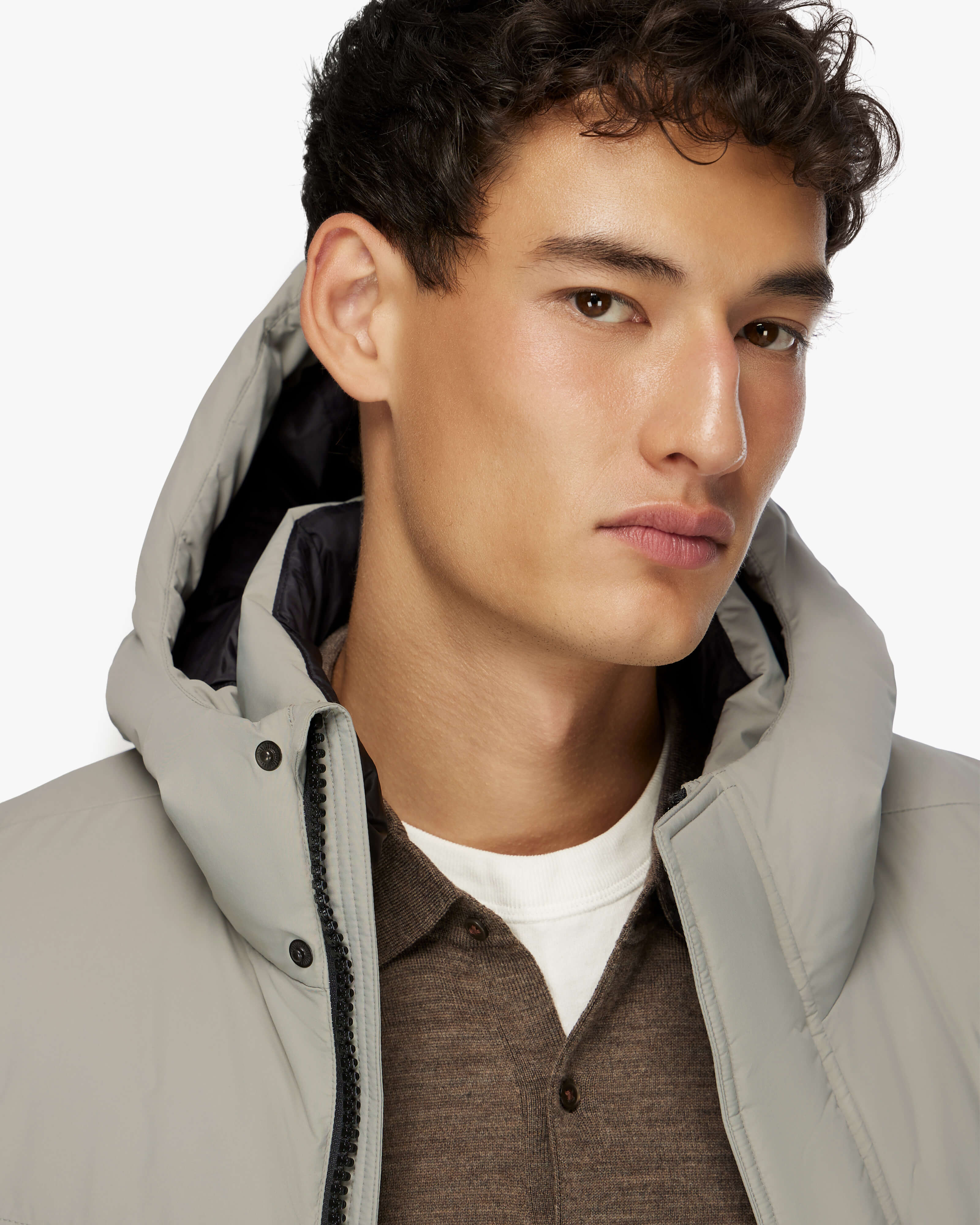 COMPASS | Hooded Recycled Down Winter Jacket - Image 9