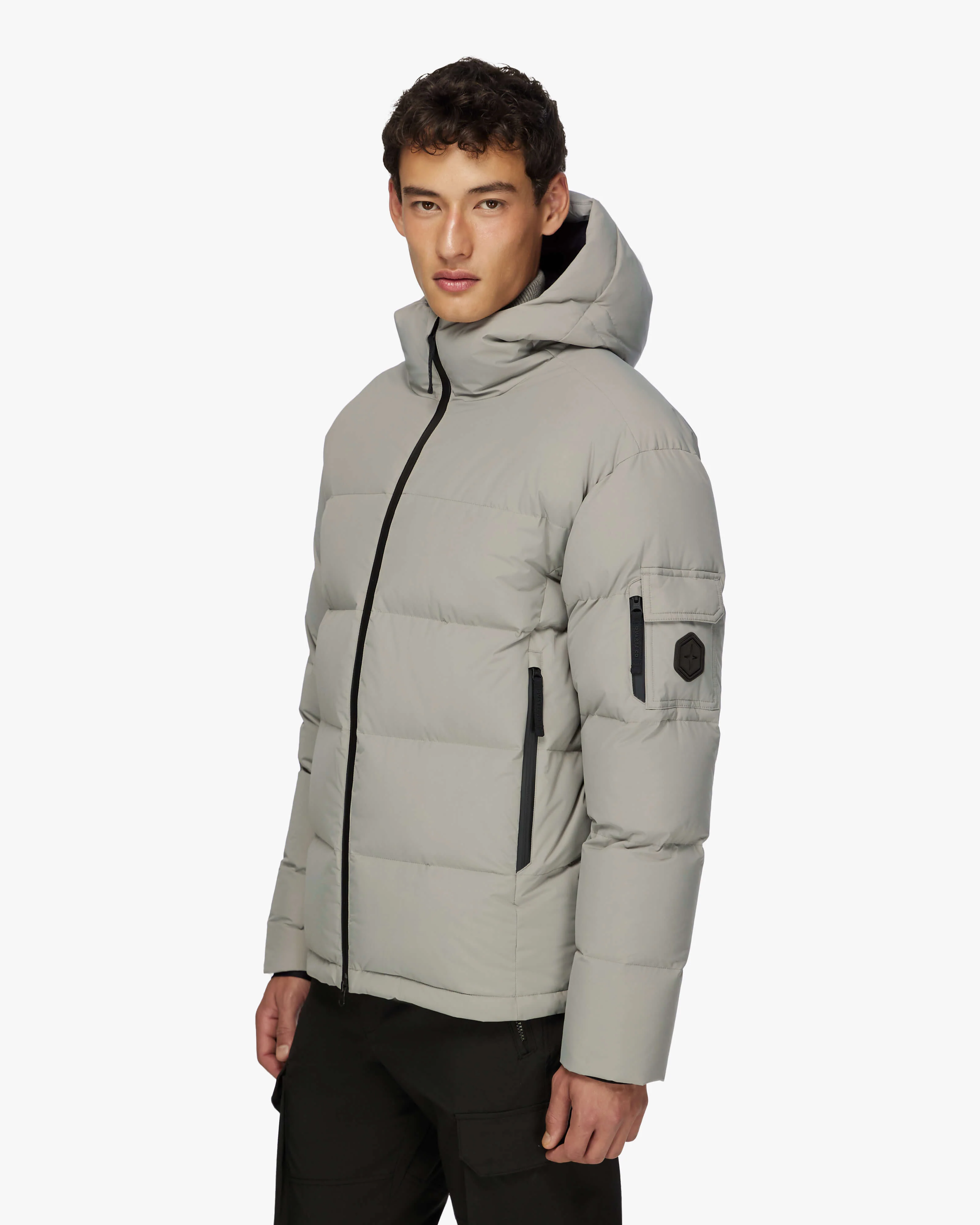 DAWSON | Hooded Recycled Down Winter Jacket - Image 3