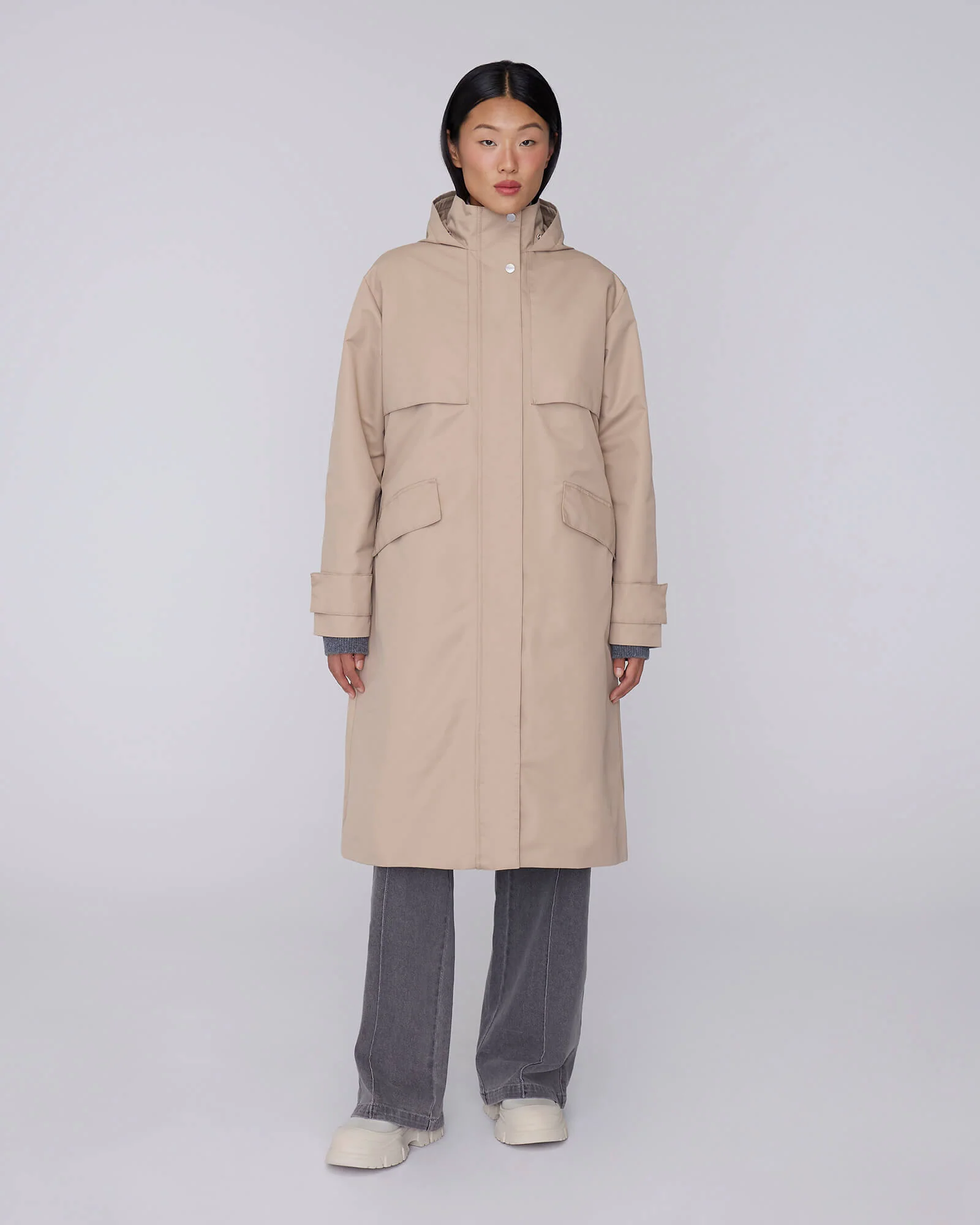 MARINA | Hooded 3-in-1 Trench Coat - Image 11