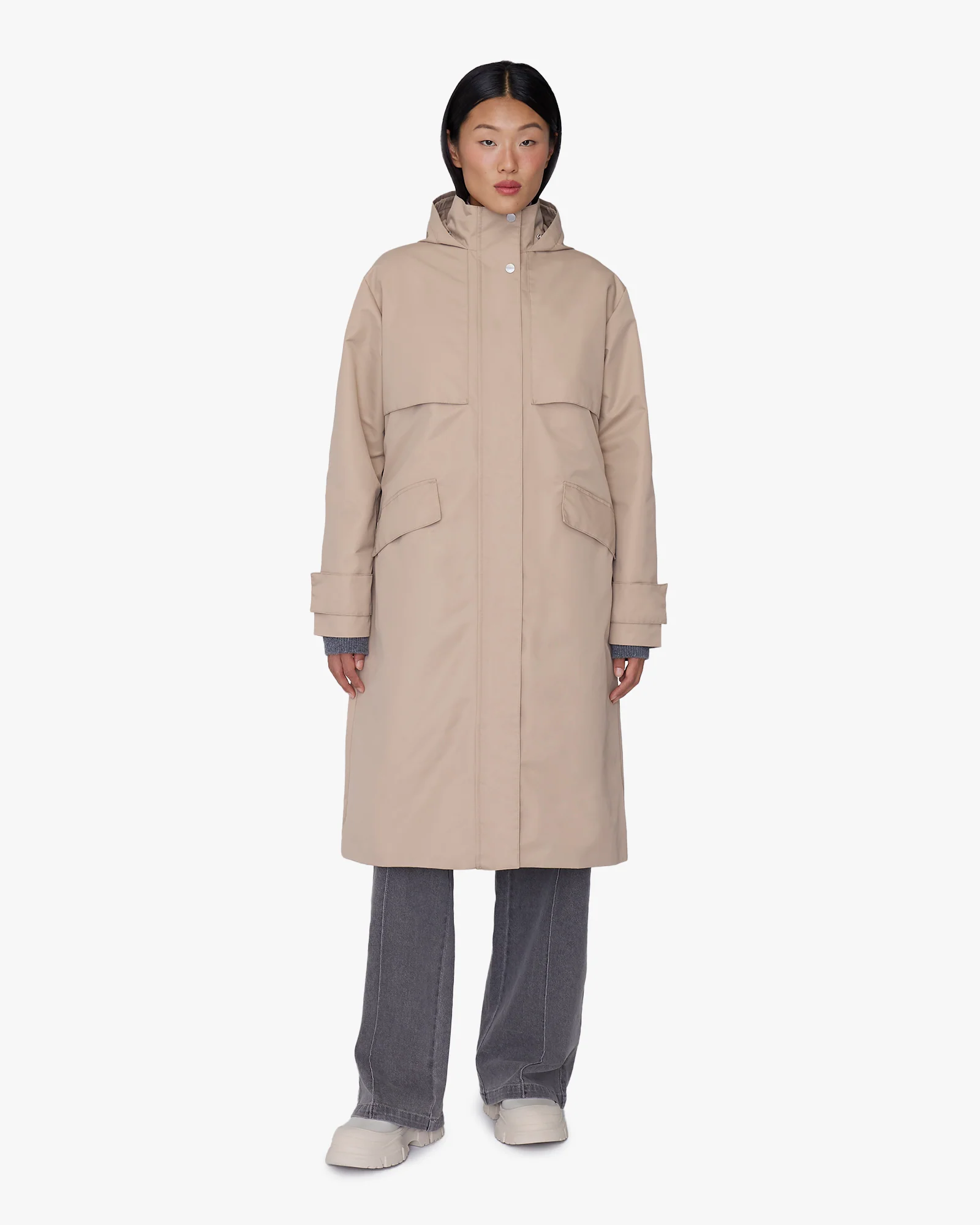 MARINA | Hooded 3-in-1 Trench Coat - Image 23