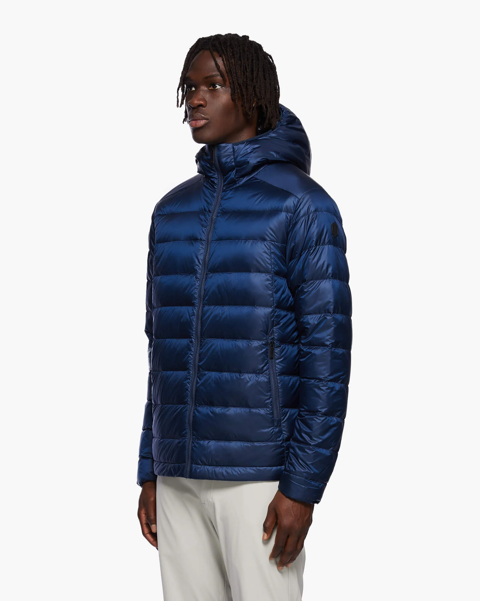 LAWRENCE HOODED | Lightweight Down Jacket - Image 10