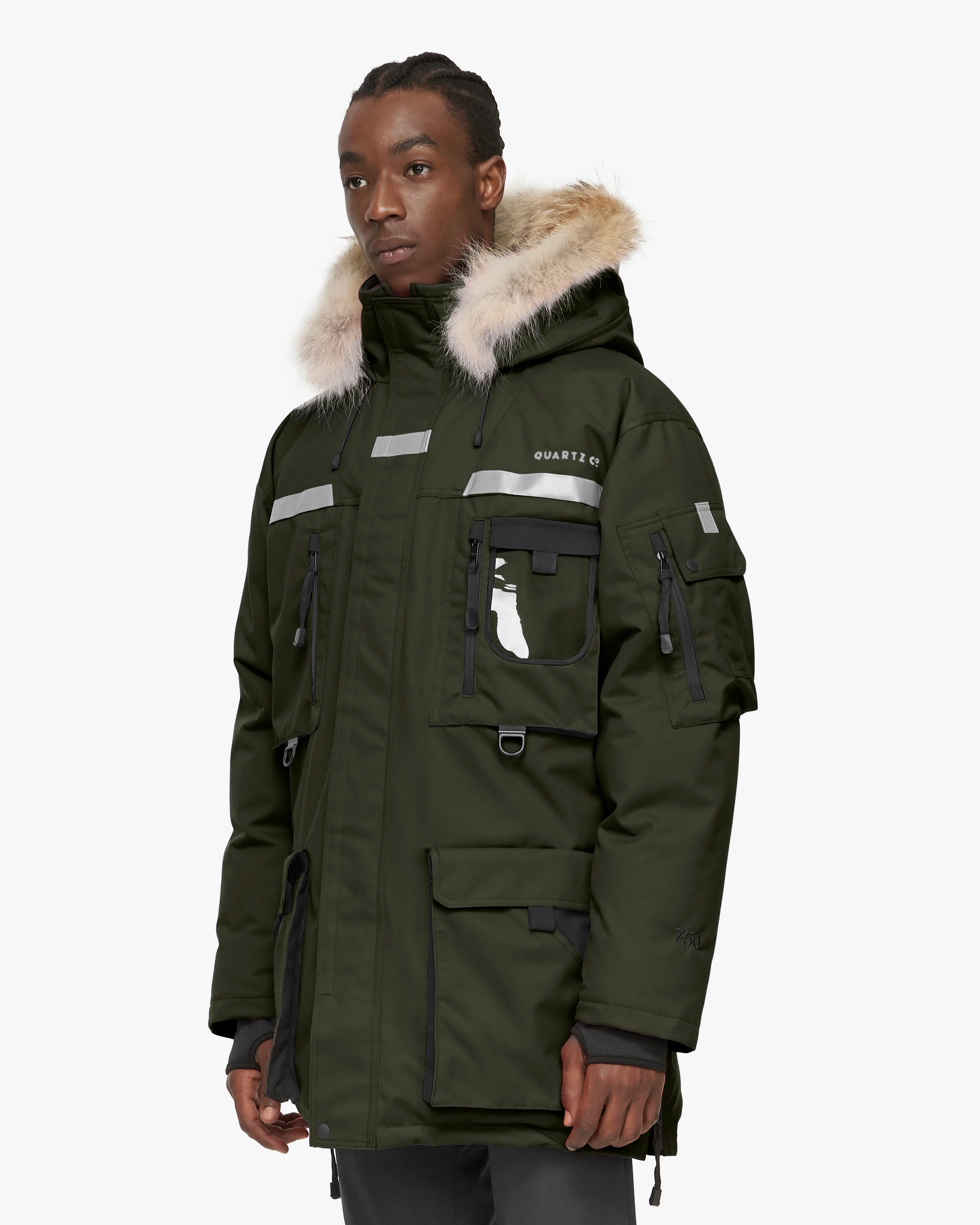 VOSTOK FUR | Hooded Down Expedition Jacket - Image 10